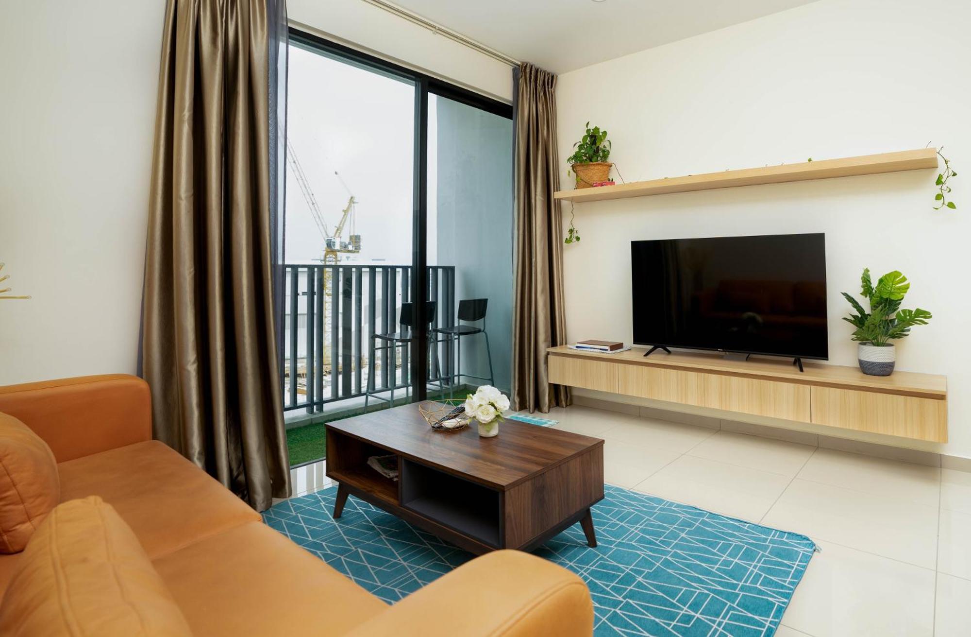I Cantik Tenang Wifi 4k Smart Tv Netflix Coway Free Parking Apartment *
